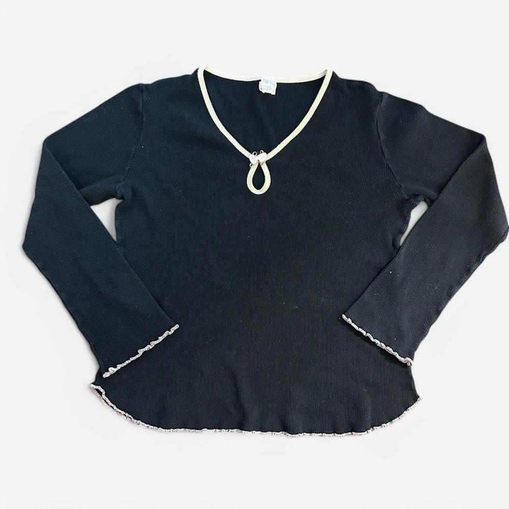 Vintage Top with Rose Detailing